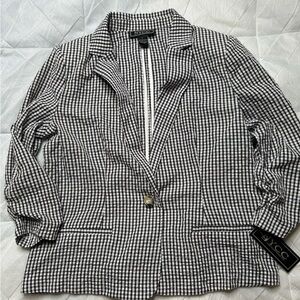 NYCC Women’s Blazer Black And White Size  L